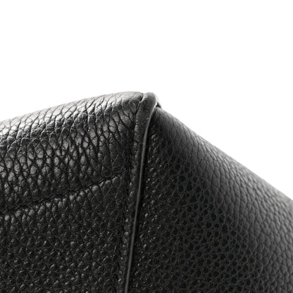 Celine Soft Grained Calfskin Sangle Bucket Bag Black 12 of 13