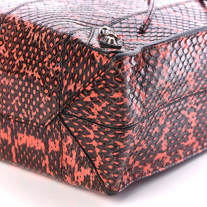 Balenciaga Elaphe Papier Ledger Tote Red 10 of 10