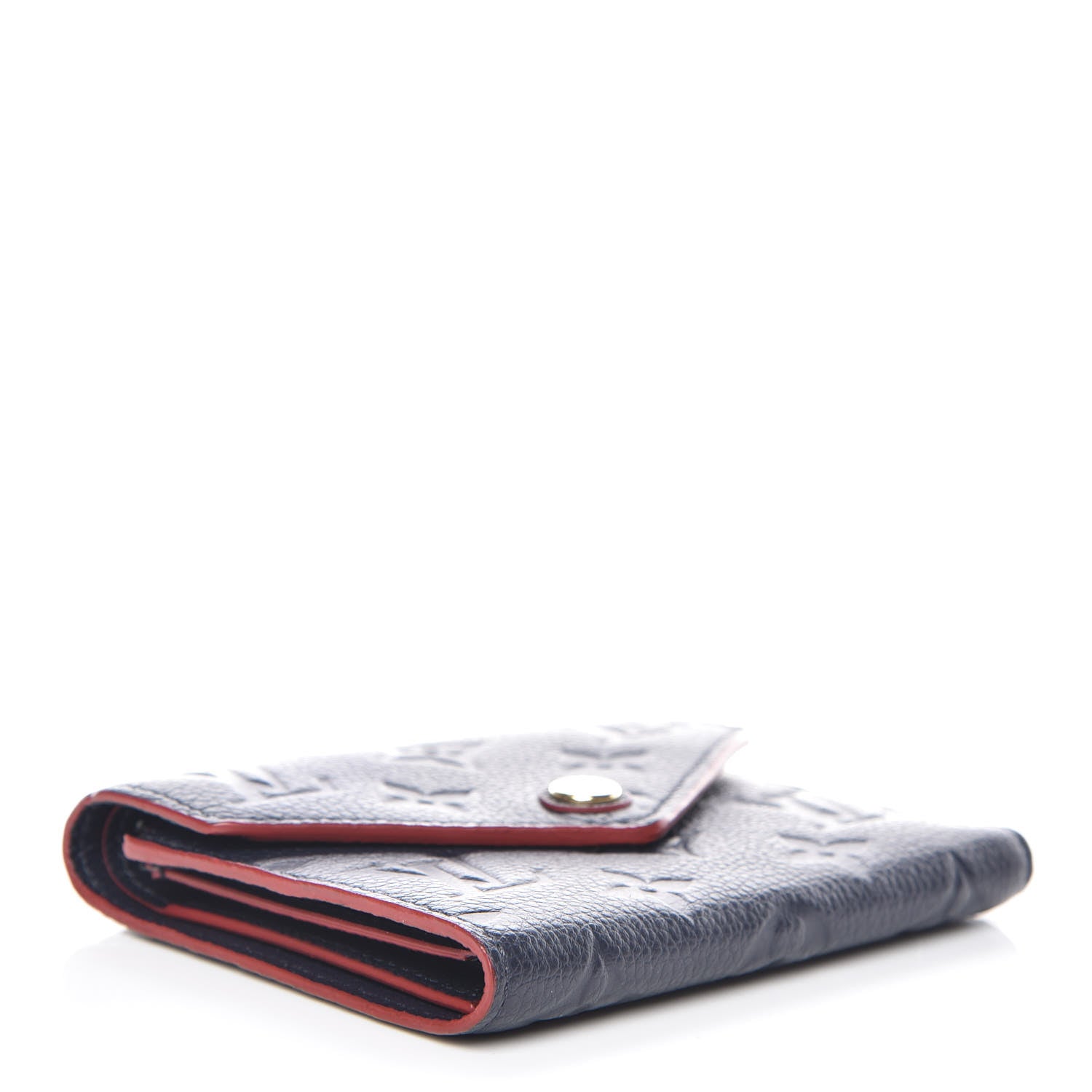 Louis Vuitton Empreinte Victorine Wallet Marine Rouge 4 of 13