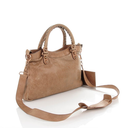 Balenciaga Agneau Giant 12 Rose Gold Hardware Town Seigle 3 of 8