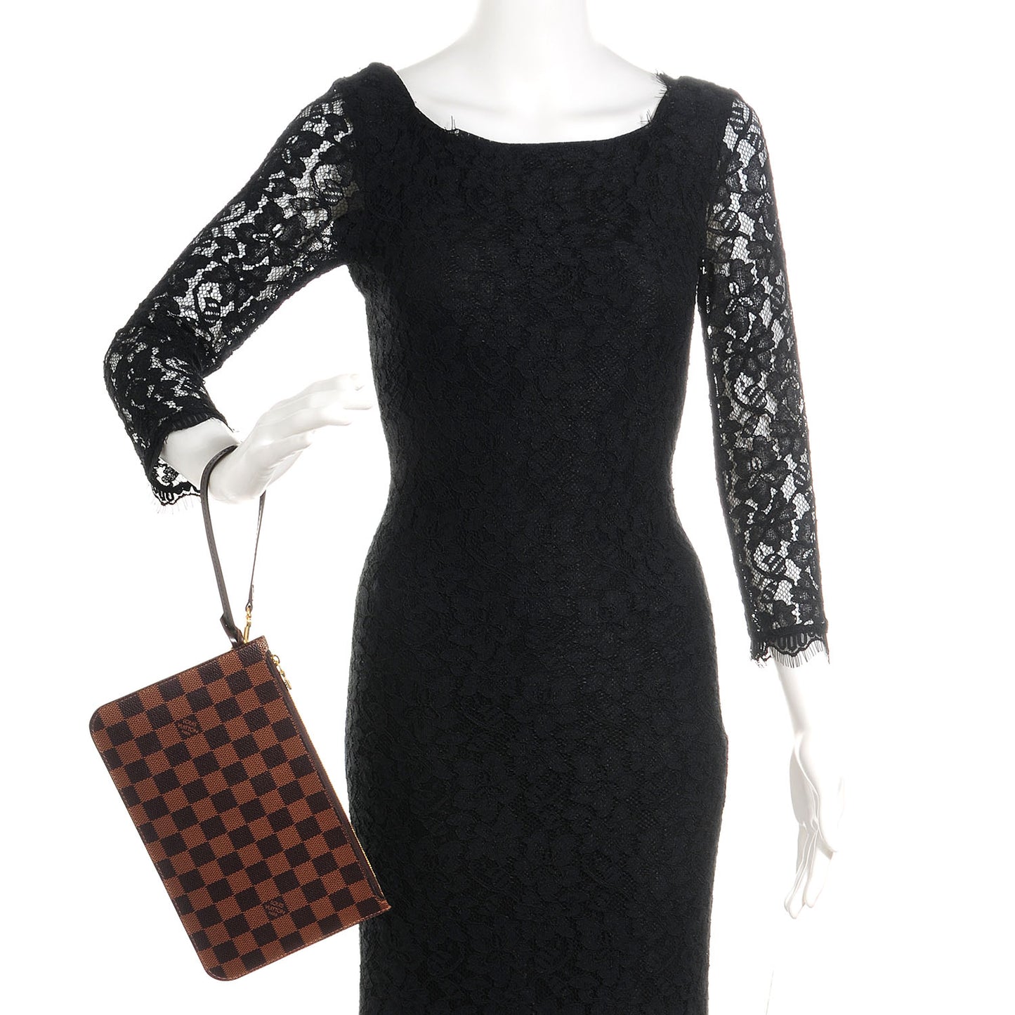 Damier Ebene Neverfull MM GM Pochette