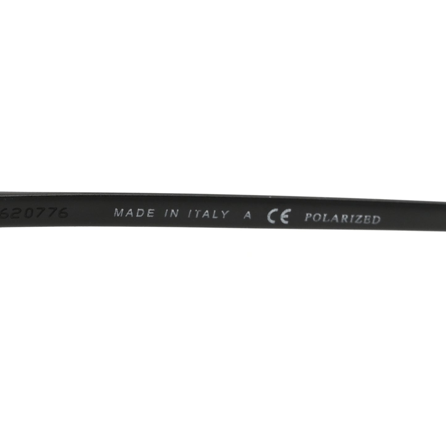 Metal Crystal Polarized Sunglasses 4258-B Black