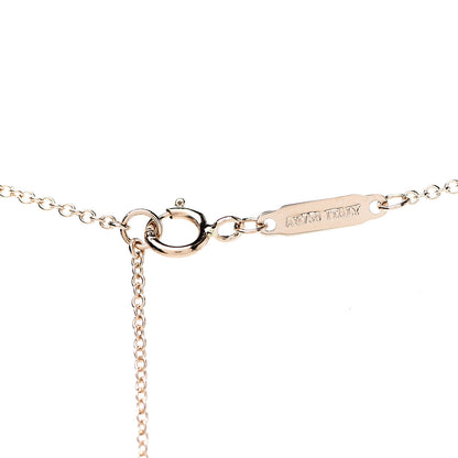 Tiffany 18K Rose Gold Sterling Silver Return to Love Bugs Ladybug Pendant Necklace 6 of 8