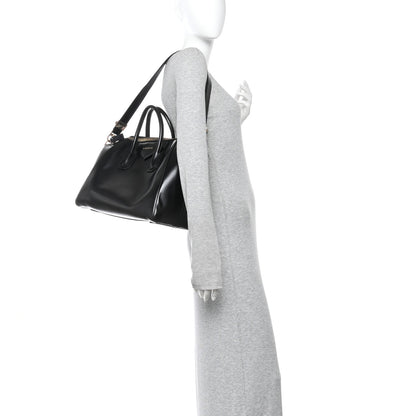 Givenchy Shiny Lord Calfskin Medium Antigona Black 2 of 9