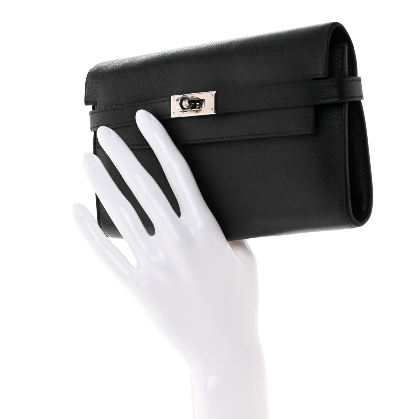 Epsom Kelly Longue Wallet Black