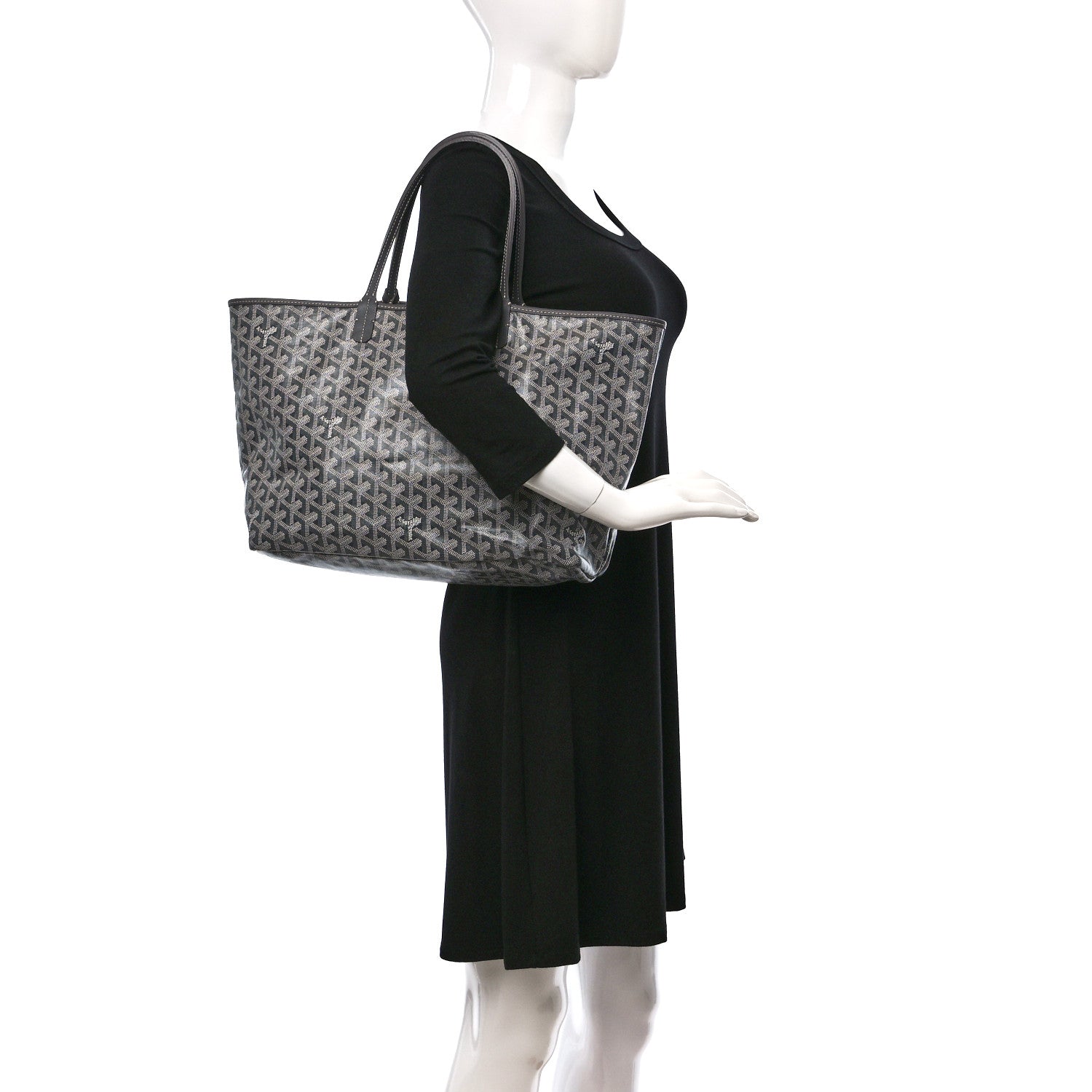 Goyard Goyardine Saint Louis PM Grey 2 of 11