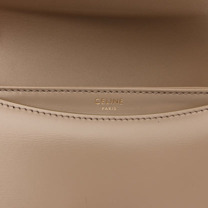 Celine Shiny Calfskin Triomphe Besace Clea Pebble 6 of 9
