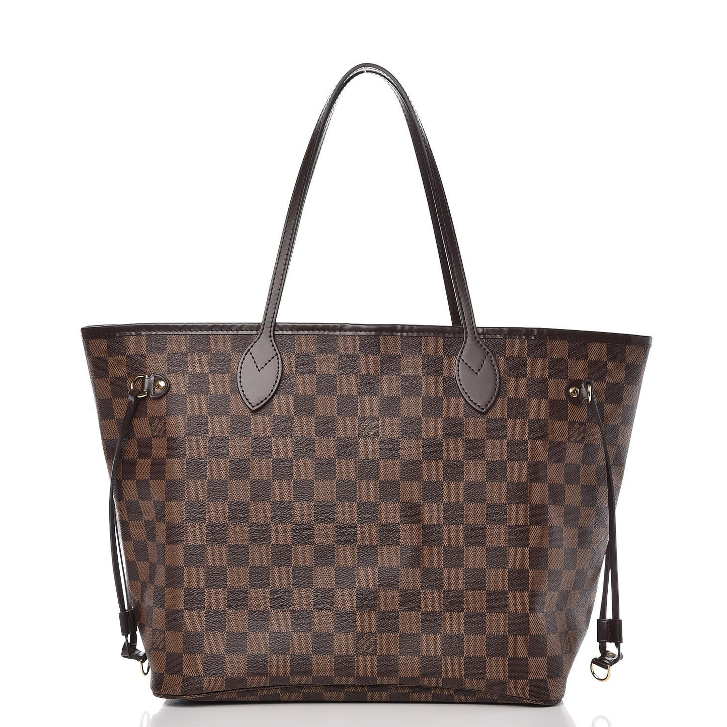 Damier Ebene Neo Neverfull MM Rose Ballerine