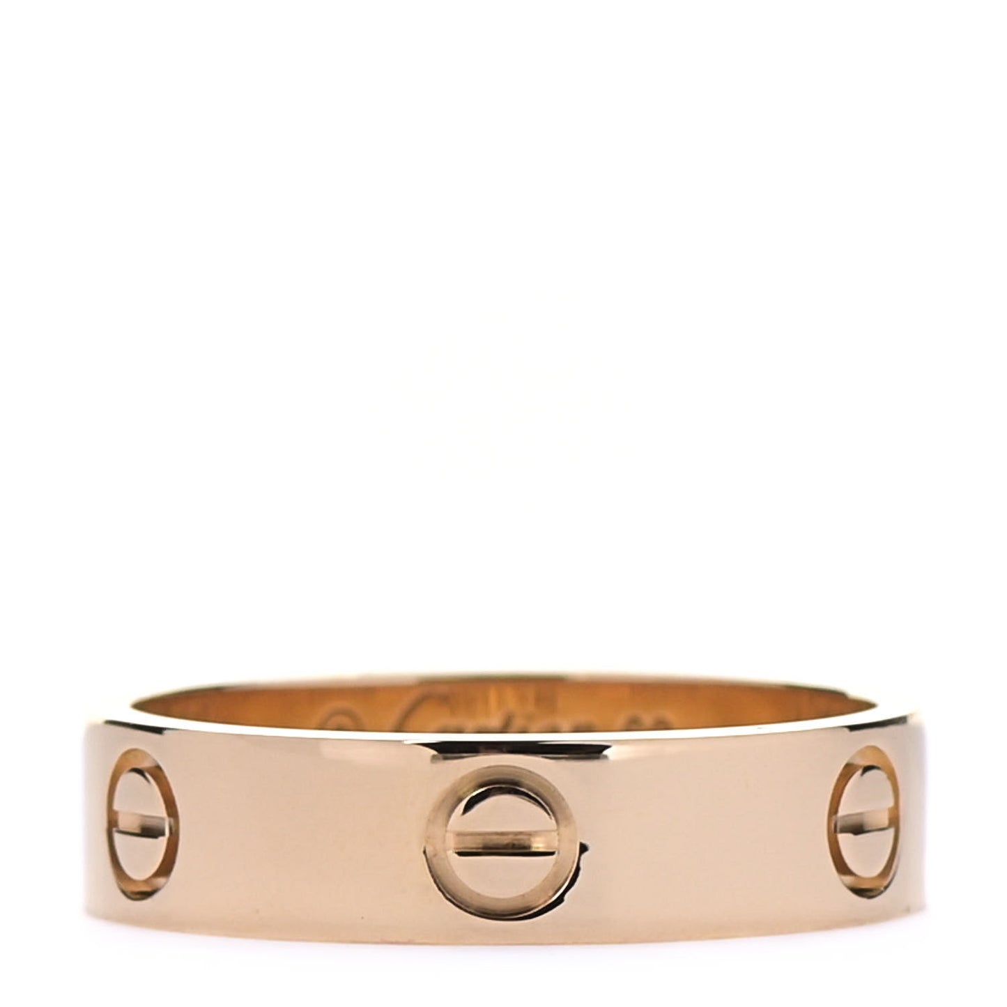 18K Yellow Gold 5.5mm LOVE Ring 62 10