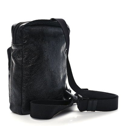 Balenciaga Agneau Explorer Crossbody Black 3 of 9