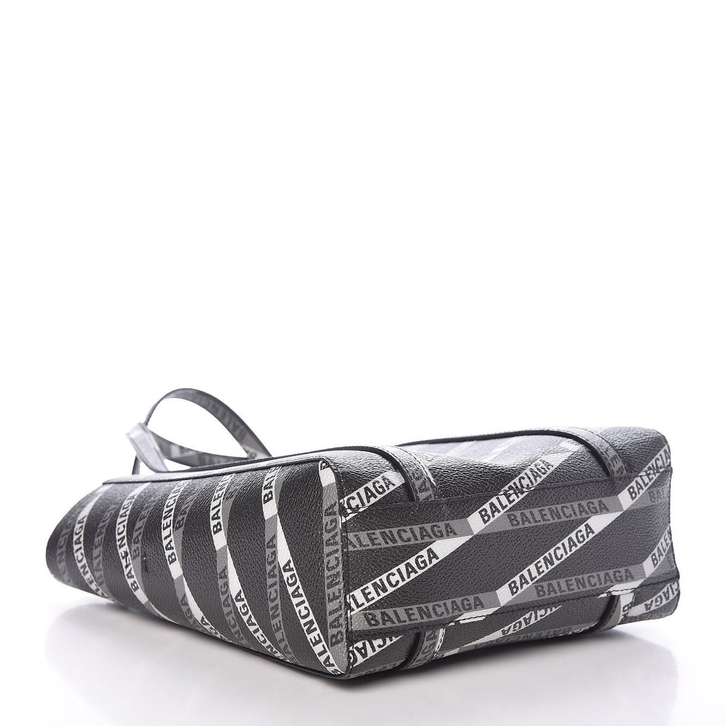 Coated Canvas Losange Monogram Mini Tote Black Grey