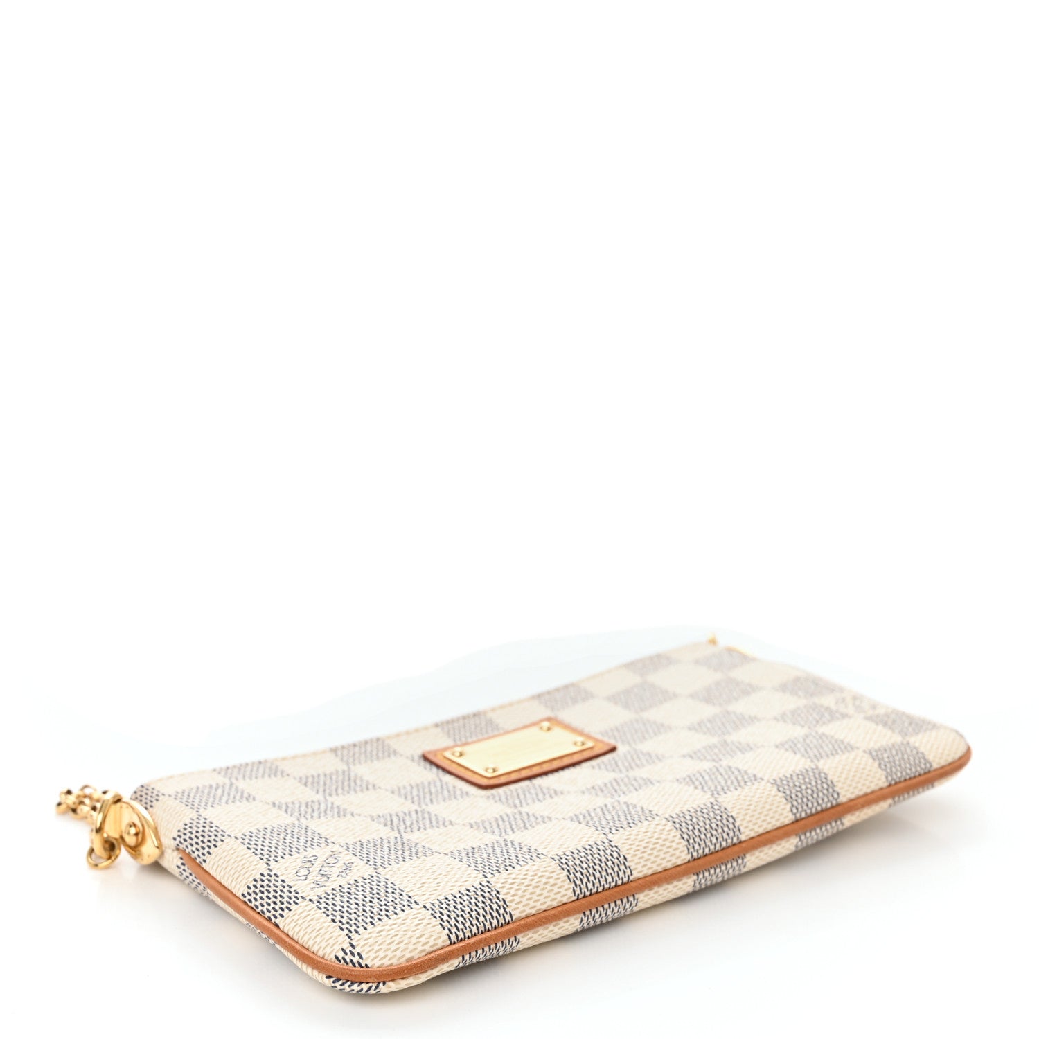 Louis Vuitton Damier Azur Pochette Milla MM 4 of 9