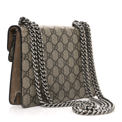 Gucci GG Supreme Monogram Mini Dionysus Shoulder Bag Taupe 3 of 10