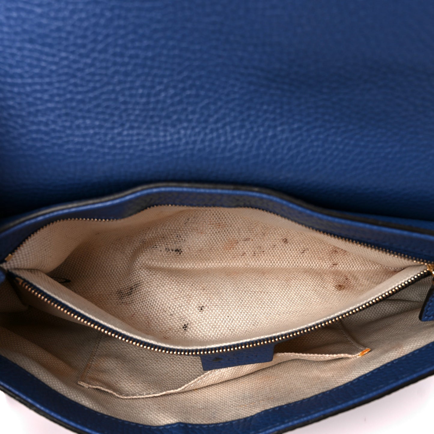 Pebbled Calfskin Medium Soho Flap Crossbody Caspian