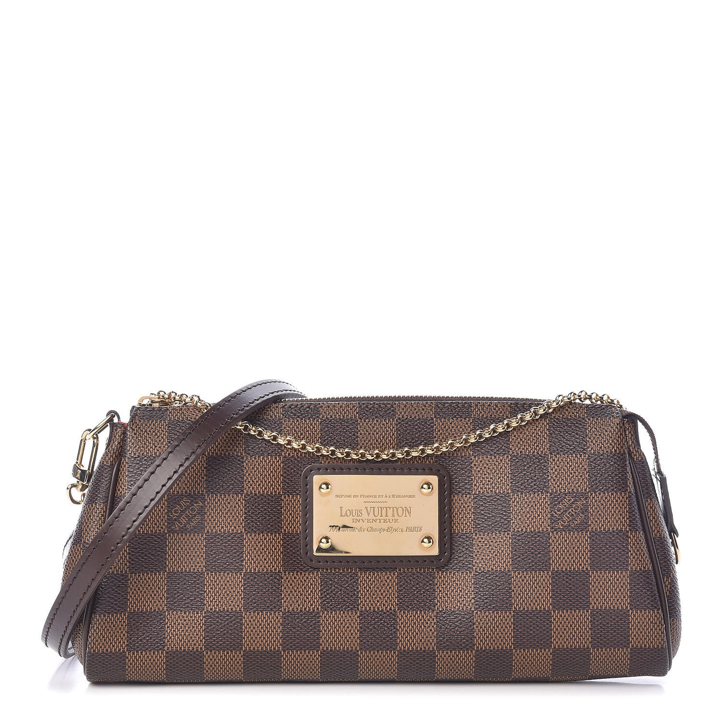 Damier Ebene Eva Clutch