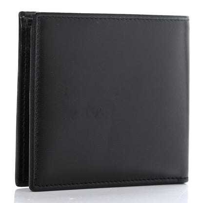 Gucci Calfskin Crest Bi-Fold Wallet Black 3 of 8