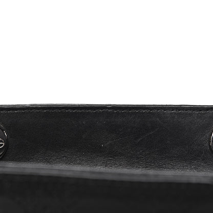 Christian Dior Lambskin Embossed Cannage Large Lady Dior Black 12 of 15