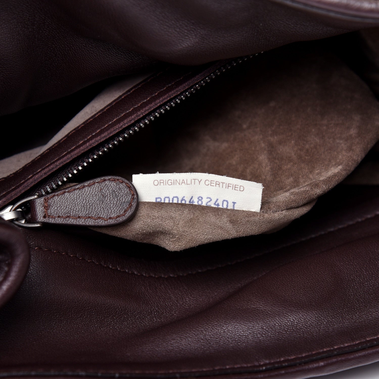 Bottega Veneta Nappa Intrecciato Parachute Bag Ebano 10 of 10