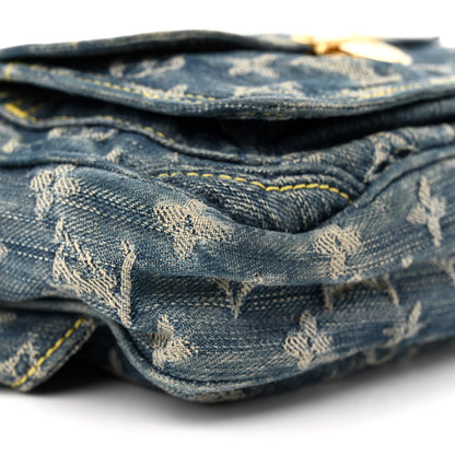 Louis Vuitton Monogram Denim Bum Bag Blue 8 of 12