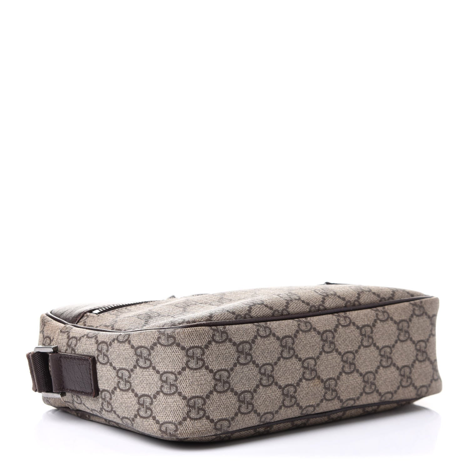 Gucci GG Plus Monogram Shoulder Bag Dark Brown 4 of 10