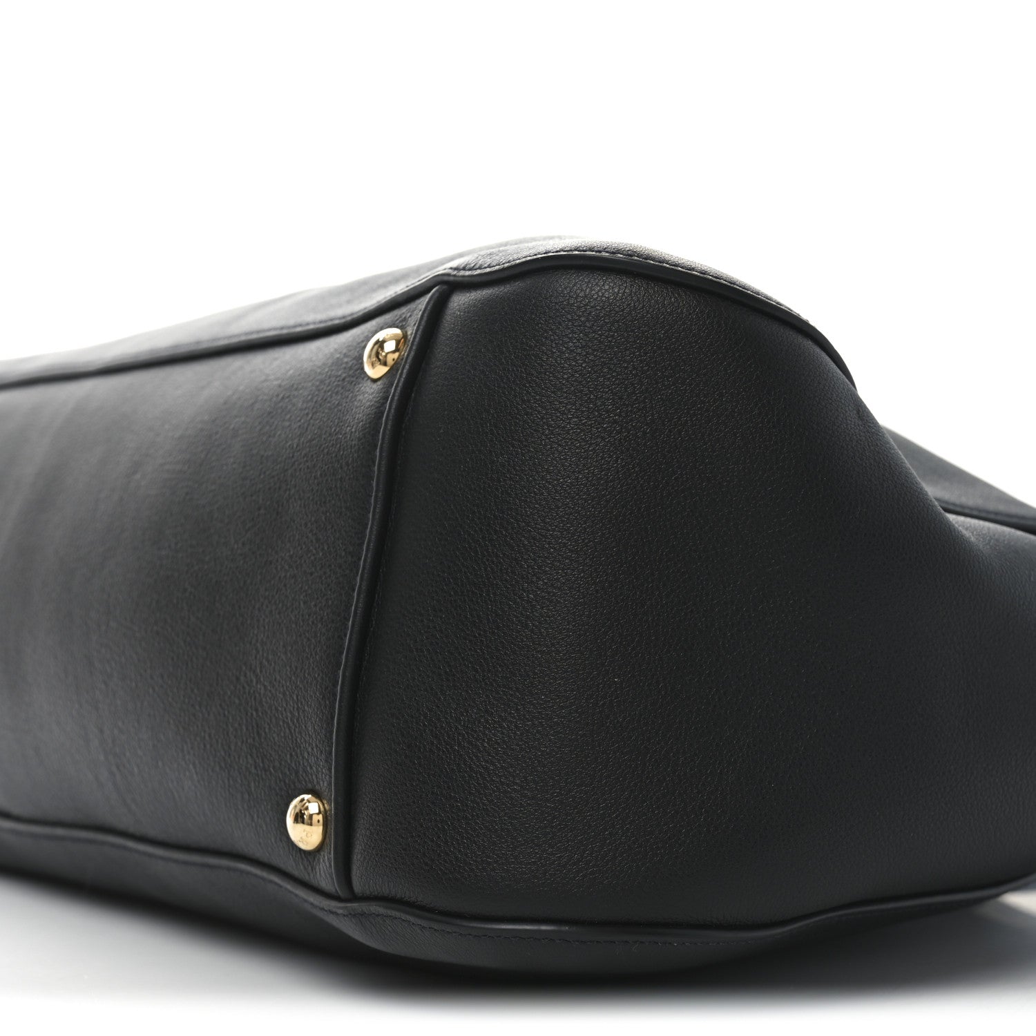 Prada Calfskin Large Top Handle Tote Black 9 of 9