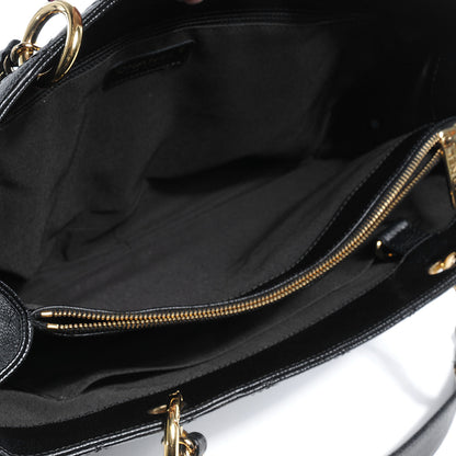 Chanel Caviar Grand Shopping Tote GST Black 5 of 7