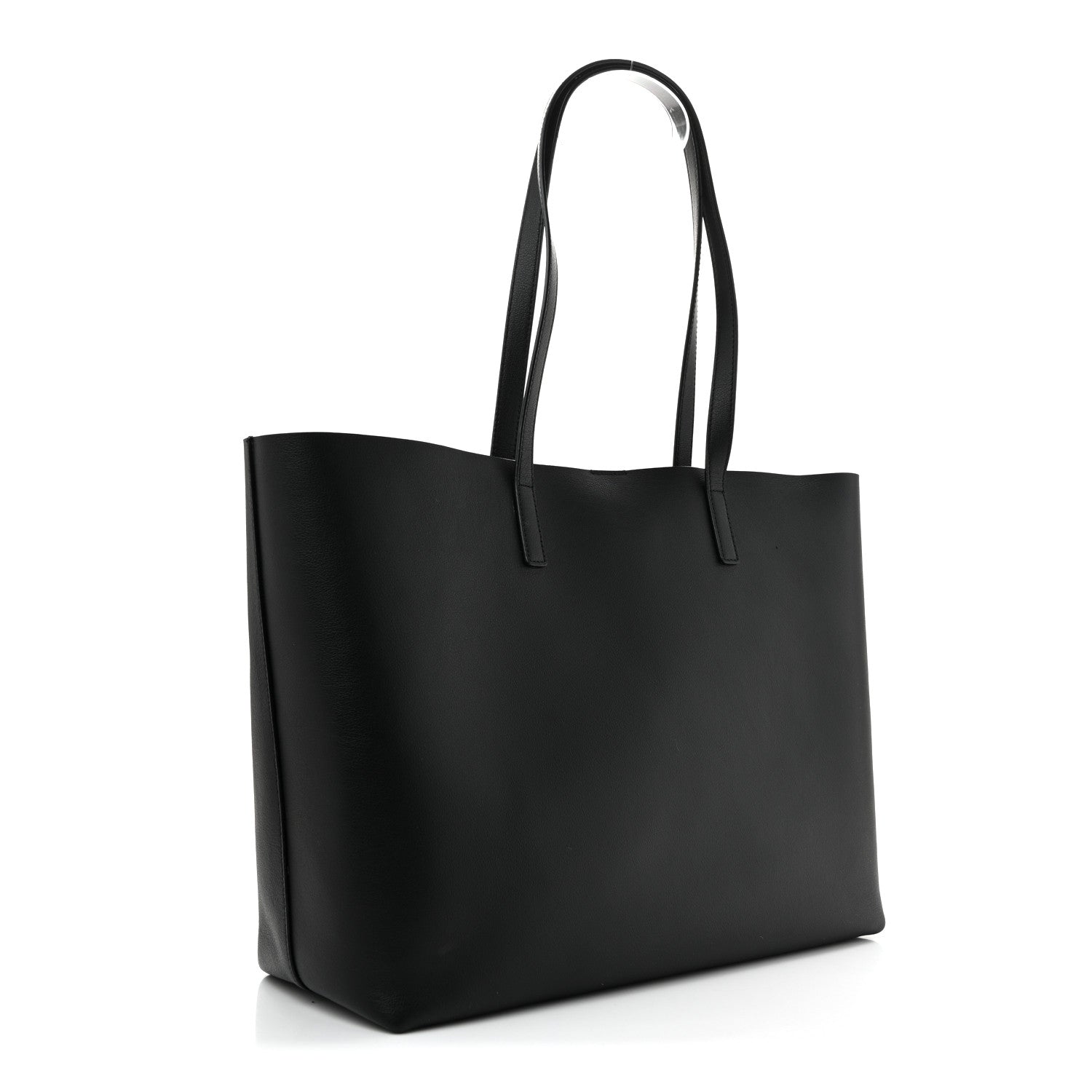 Saint Laurent Calfskin Large Shopping Tote Black 4 of 11