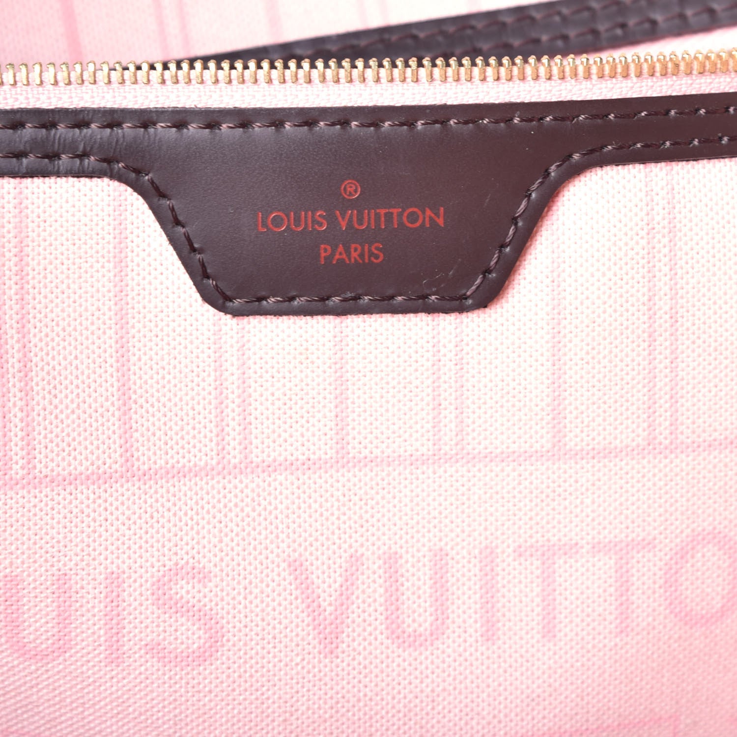 Louis Vuitton Damier Ebene Neo Neverfull MM Rose Ballerine 6 of 8