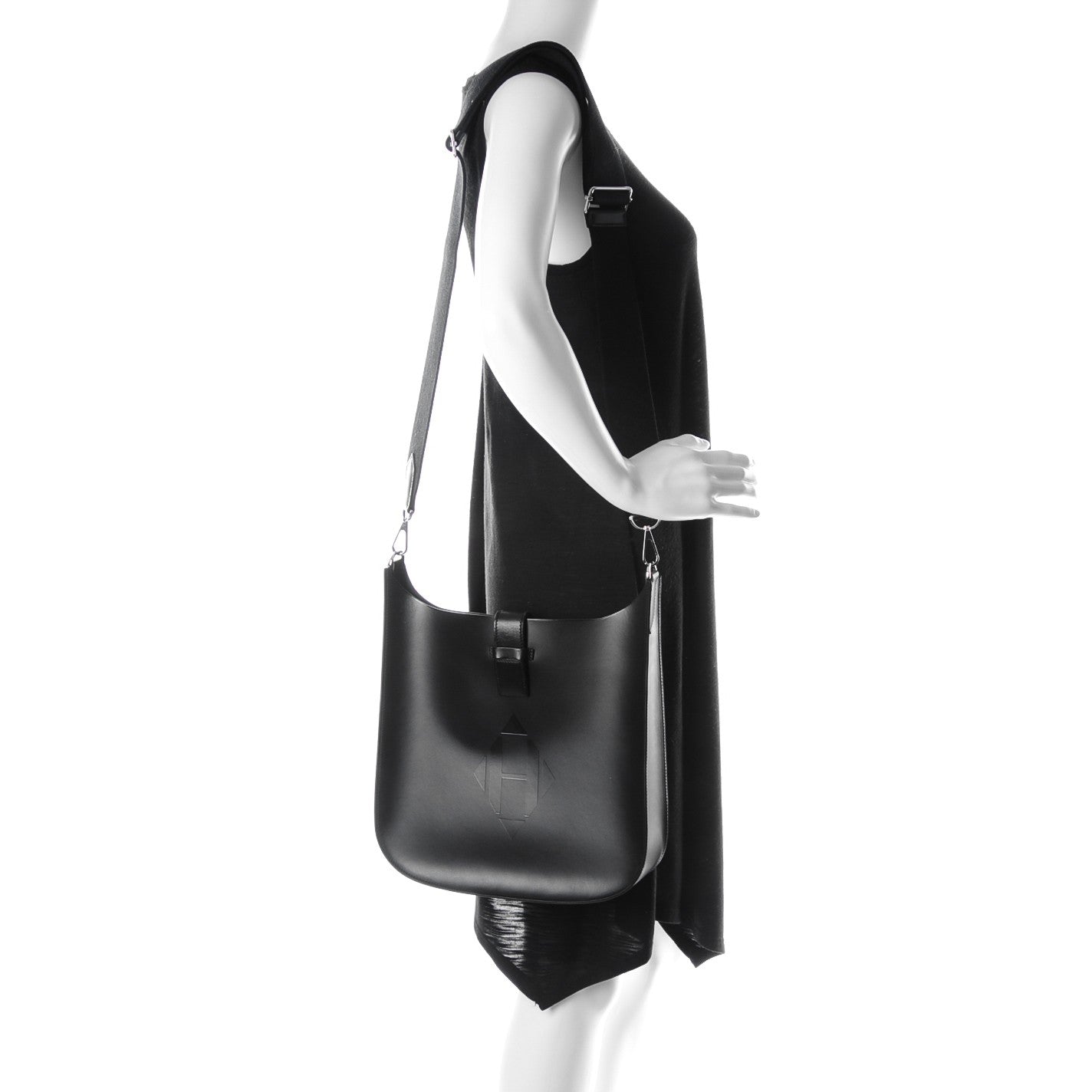 Hermes Vache Hunter Evelyne Sellier 29 PM Black 2 of 7