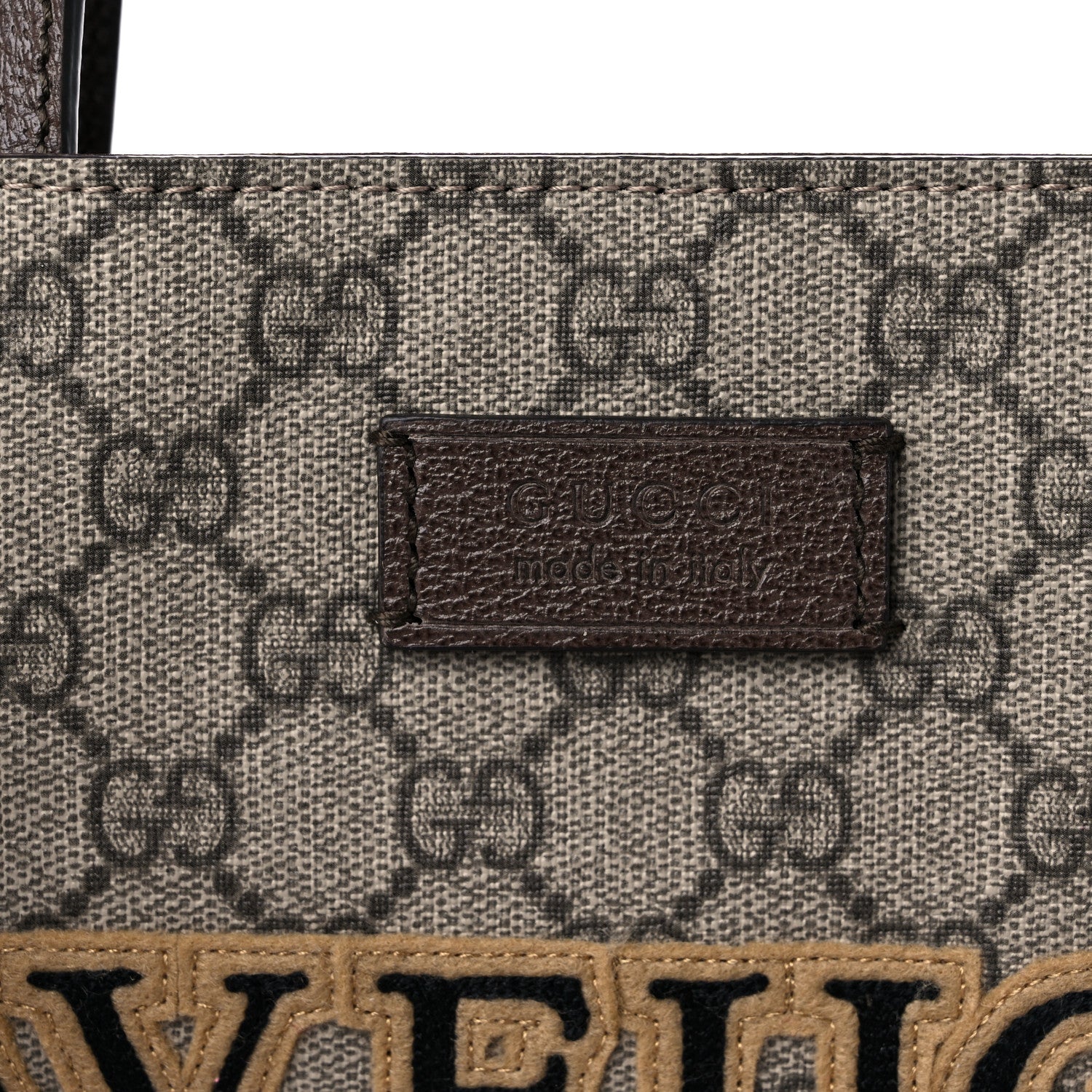 Gucci GG Supreme Monogram L'Aveugle Par Amour Print Vertical Tote 13 of 14