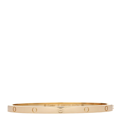 Cartier 18K Yellow Gold Small LOVE Bracelet 17 1 of 8