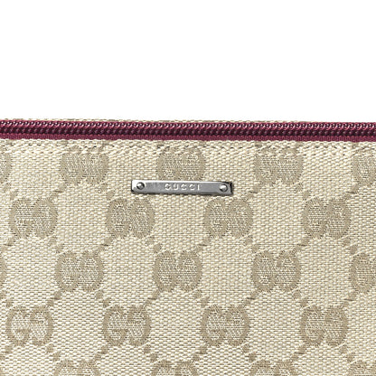 Gucci Monogram Boat Pochette Dark Pink 9 of 11