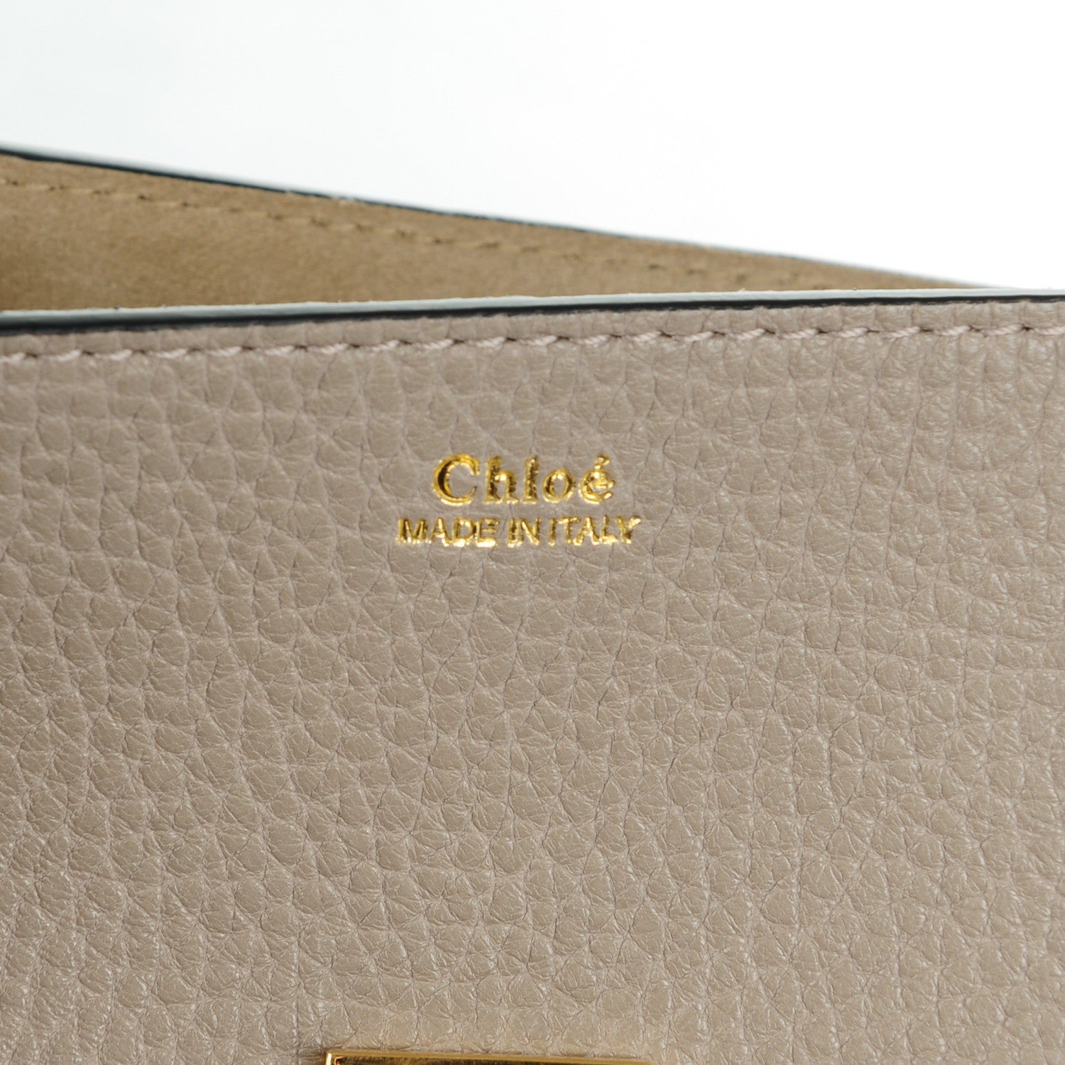 Chloe Grained Lambskin Drew Shoulder Bag Motty Grey 6 of 8