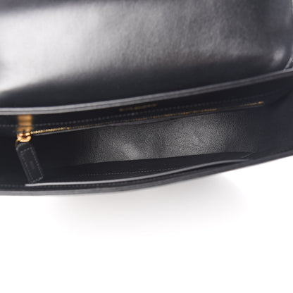 Saint Laurent Calfskin Quilted Y Joan Satchel Black 5 of 10