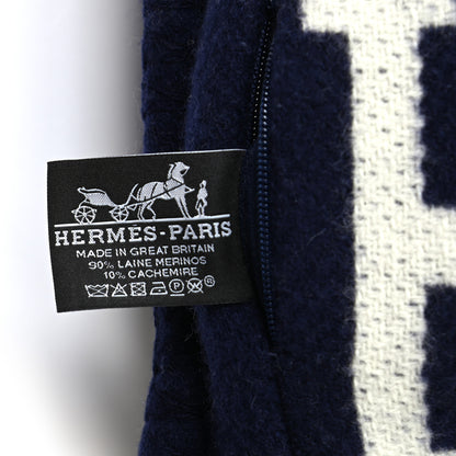 Hermes Wool Cashmere Avalon III Pillow PM Ecru Caban 3 of 3