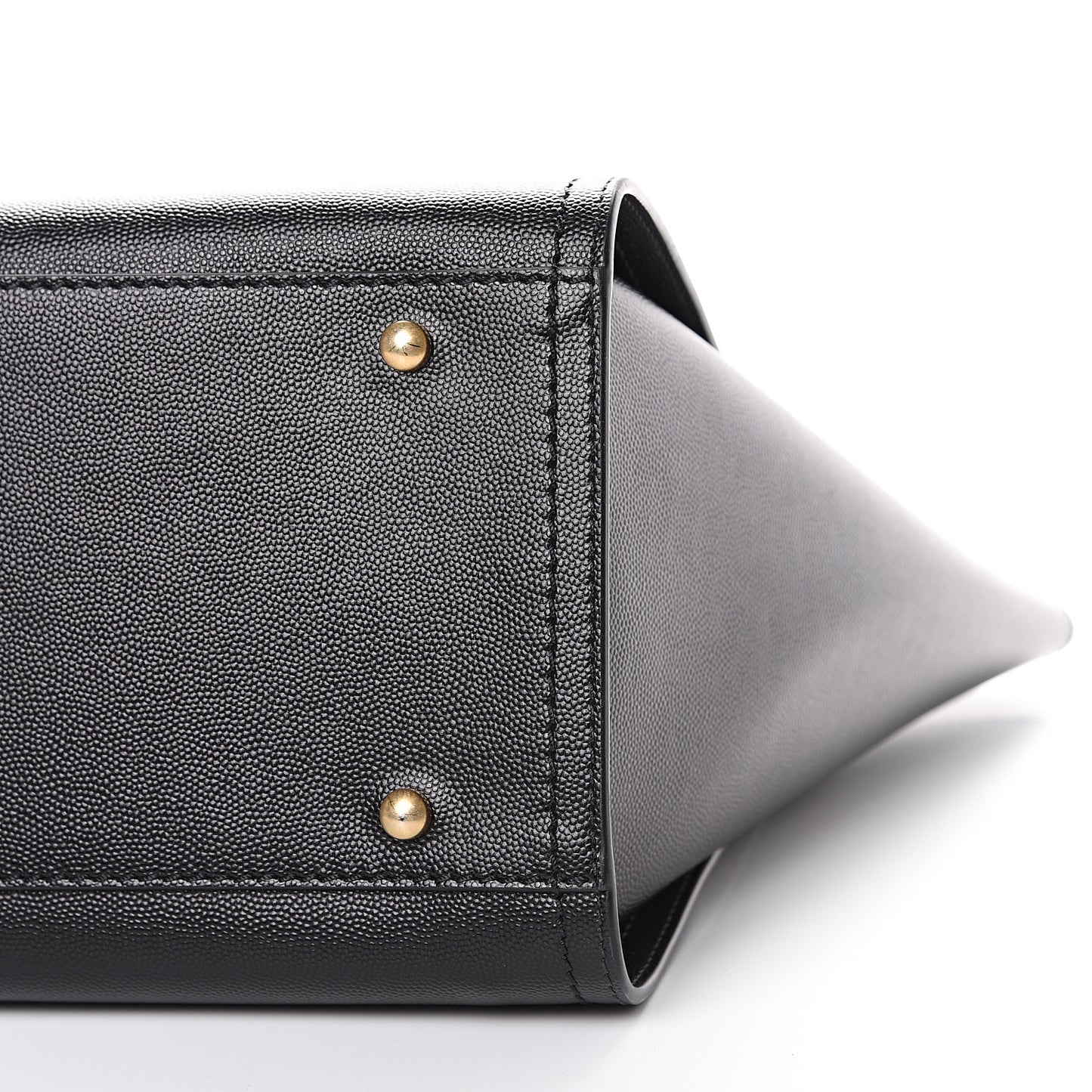 Caviar Small Studded Deauville Tote Black