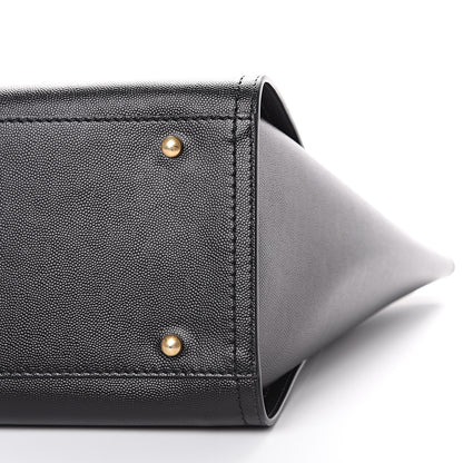 Chanel Caviar Small Studded Deauville Tote Black 9 of 9