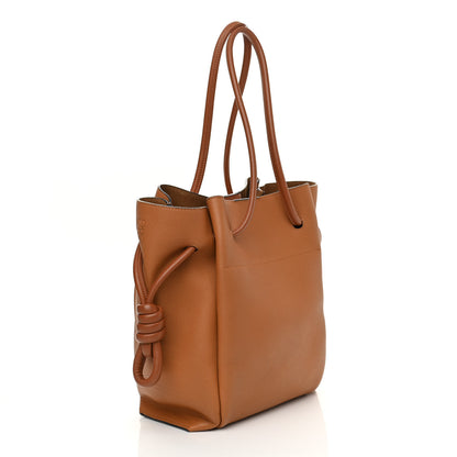 Loewe Calfskin Small Flamenco Knot Bag Caramel 3 of 11