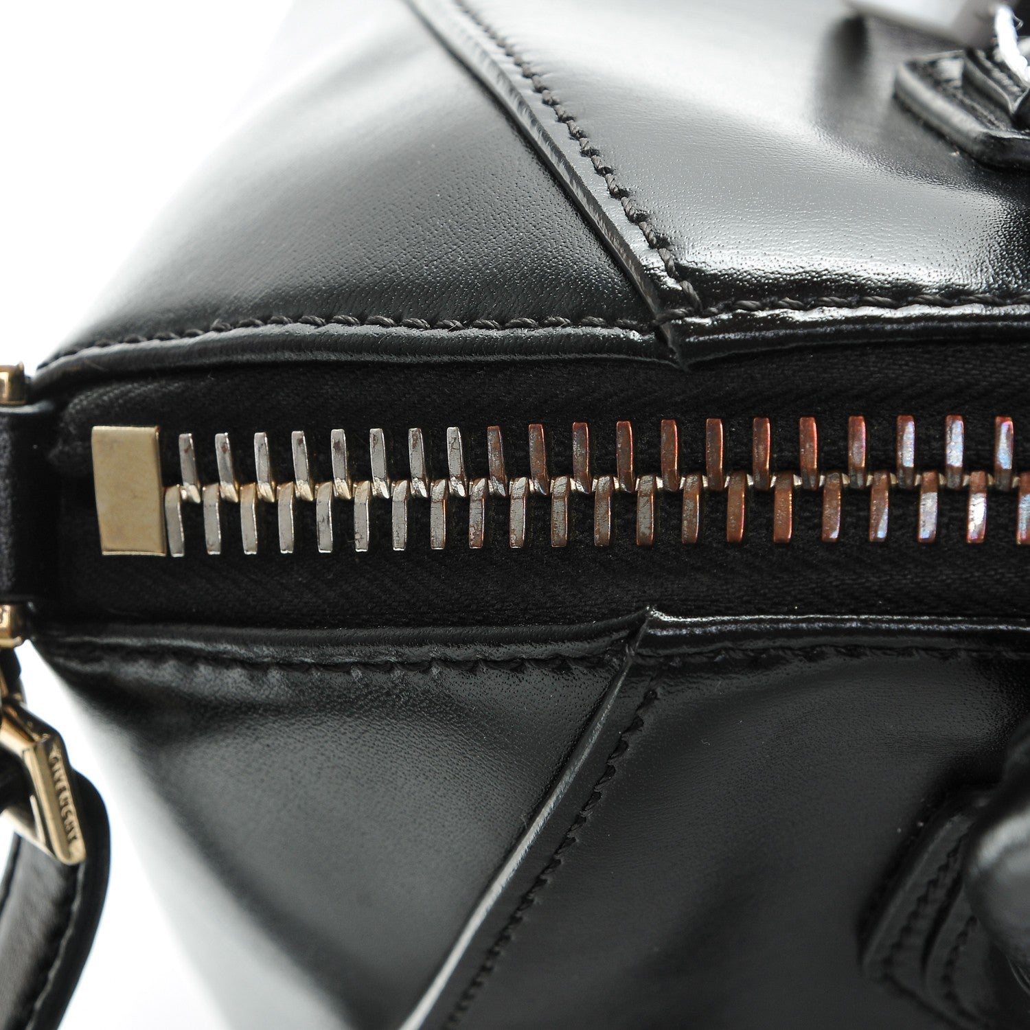 Givenchy Shiny Lord Calfskin Mini Antigona Black 8 of 11