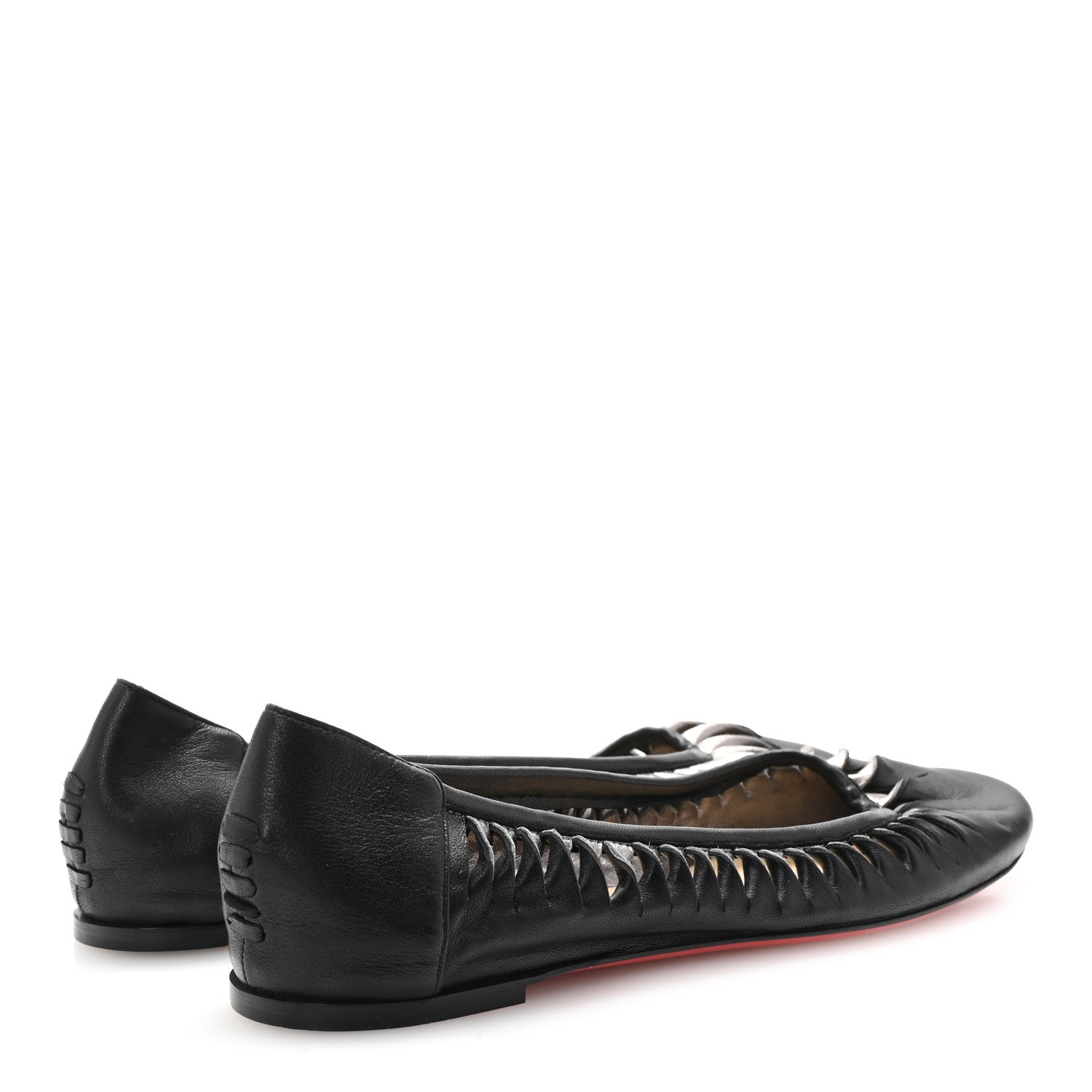 Christian Louboutin Nappa Gazelle Flats 40 Black 5 of 8