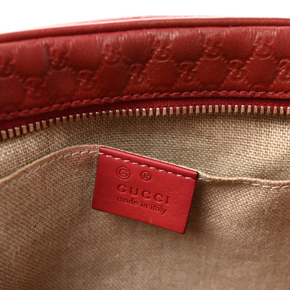 Gucci Microguccissima Mini Bree Messenger Bag Red 6 of 10