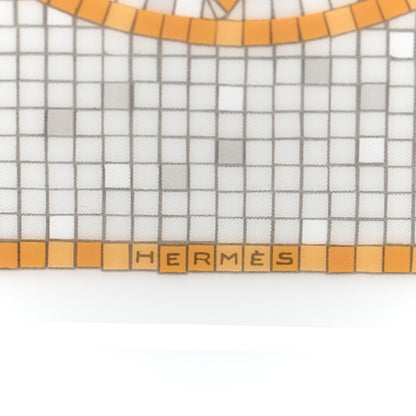 Hermes Porcelain Mosaique au 24 Gold Sushi Plate 4 of 4