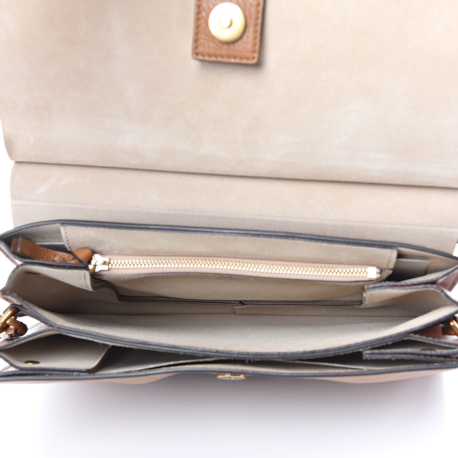 Chloe Goatskin Medium Faye Shoulder Bag Caramel 5 of 10