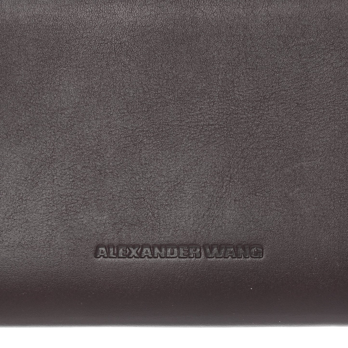 Calfskin Prisma Skeletal Envelope Wallet Oxblood