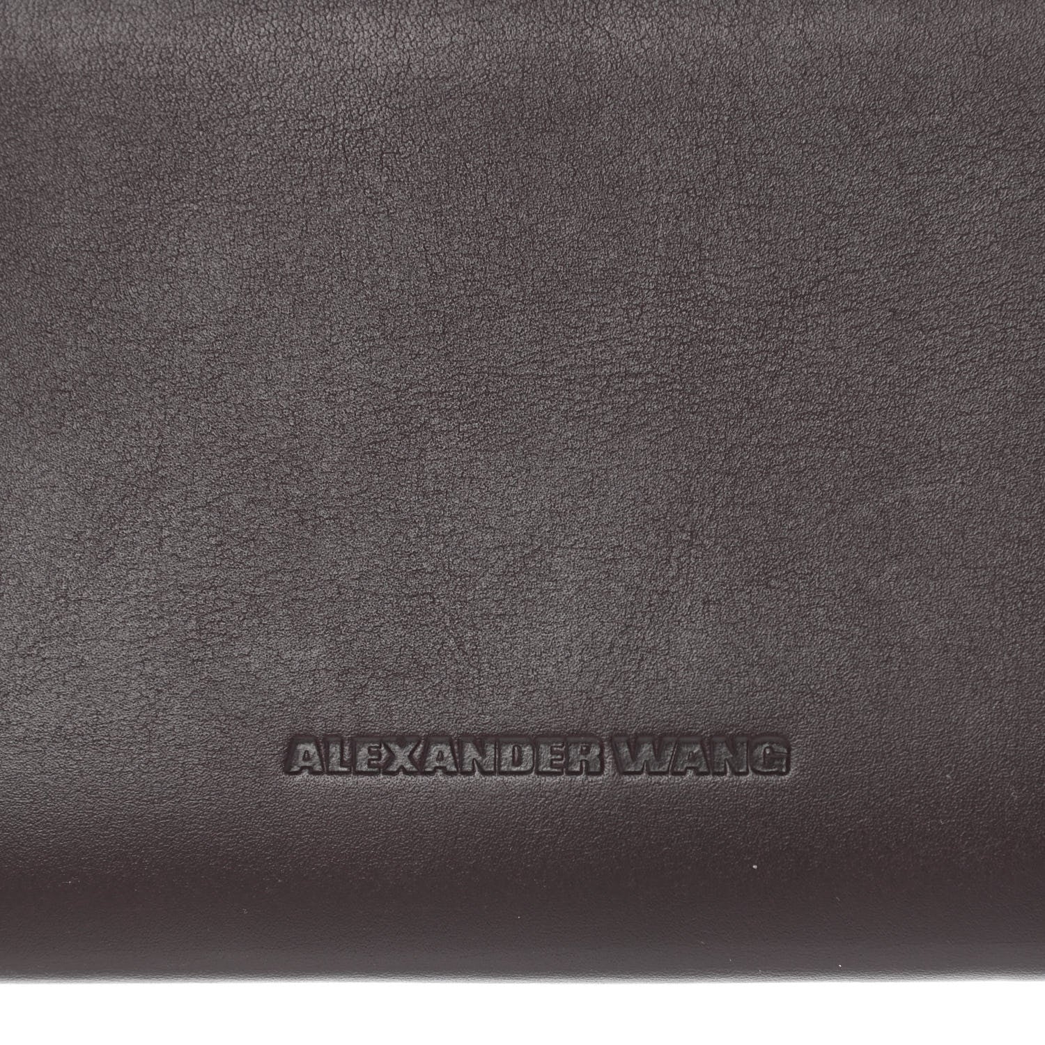 Alexander Wang Calfskin Prisma Skeletal Envelope Wallet Oxblood 6 of 9