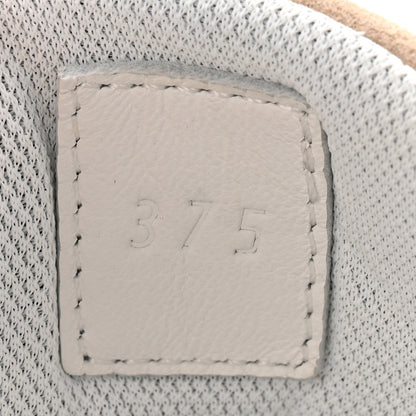 Hermes Textured Mesh Suede Goatskin Bouncing Sneakers 37.5 Beige Camel 9 of 9