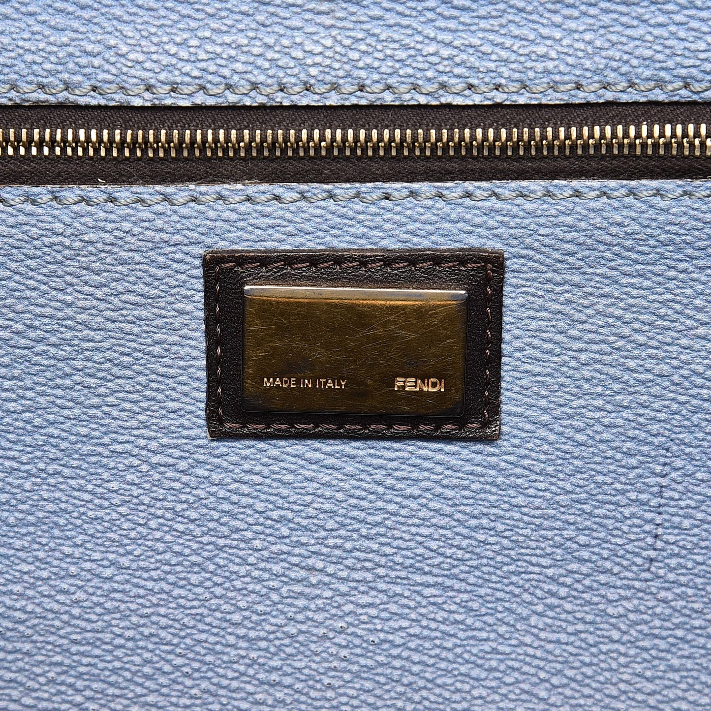 Zucca Spalmati Ombre Large Roll Tote Tobacco Nebula