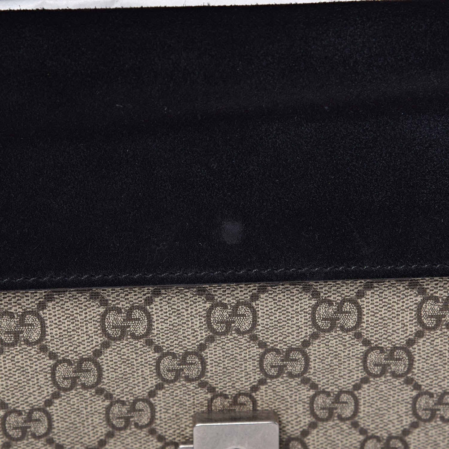 Gucci GG Supreme Monogram Small Dionysus Shoulder Bag Black 9 of 14