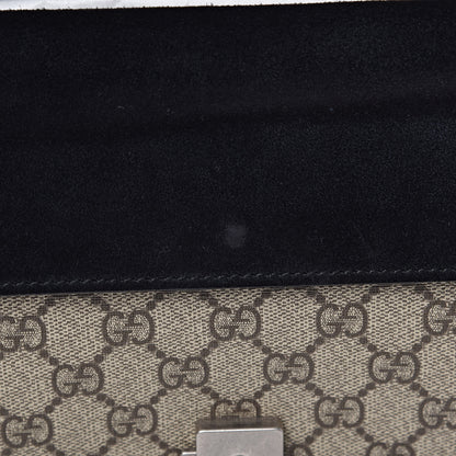 Gucci GG Supreme Monogram Small Dionysus Shoulder Bag Black 9 of 14
