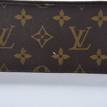 Louis Vuitton Monogram Josephine Chain Wallet Zippered Insert 7 of 8